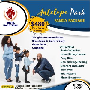 Antelope Park fAMILY Getaway